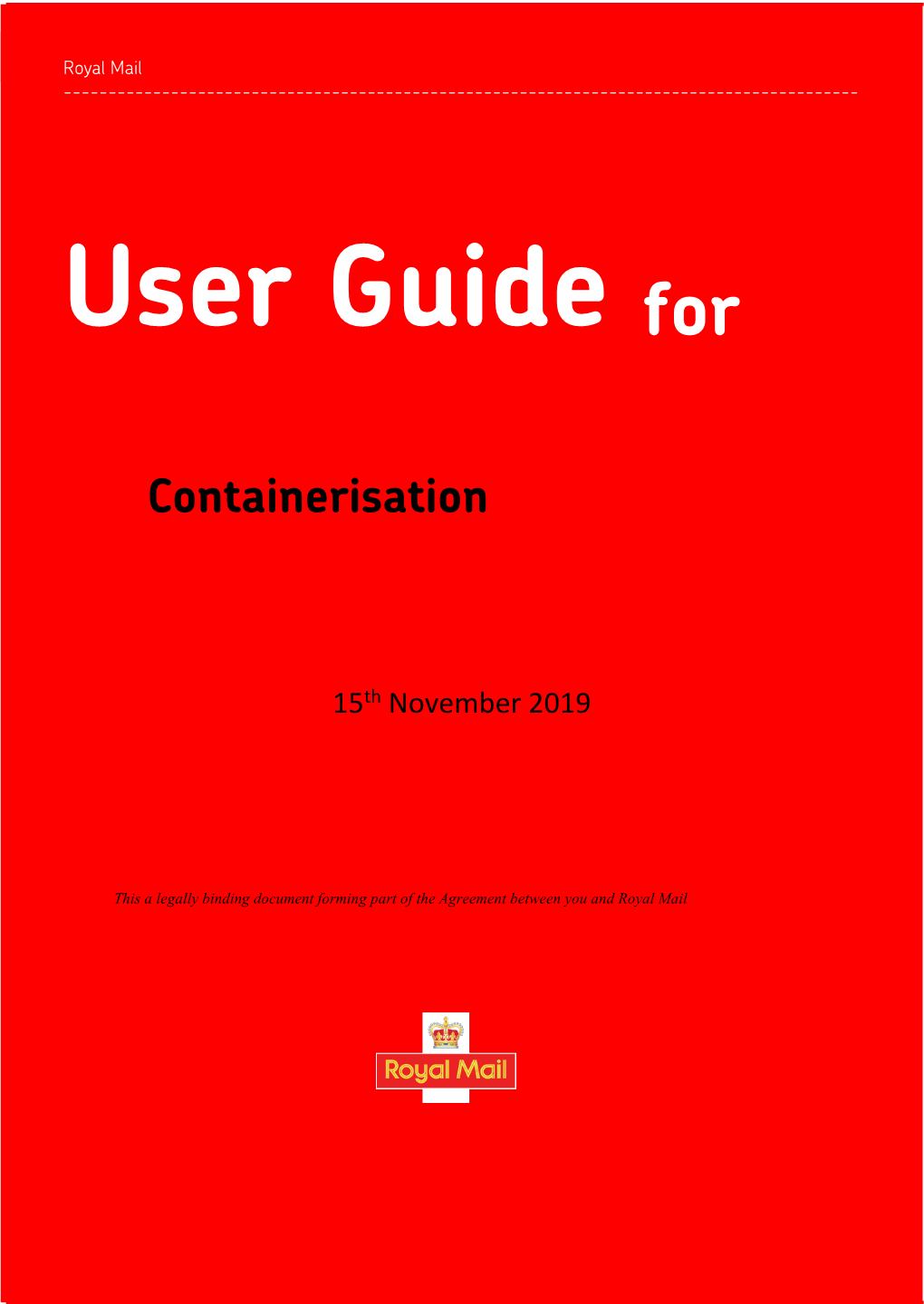 User Guide For