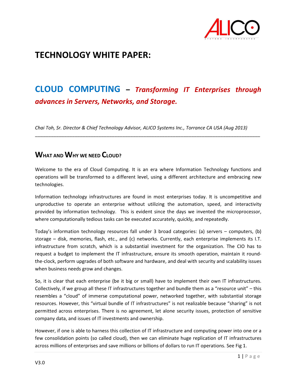 Technology White Paper