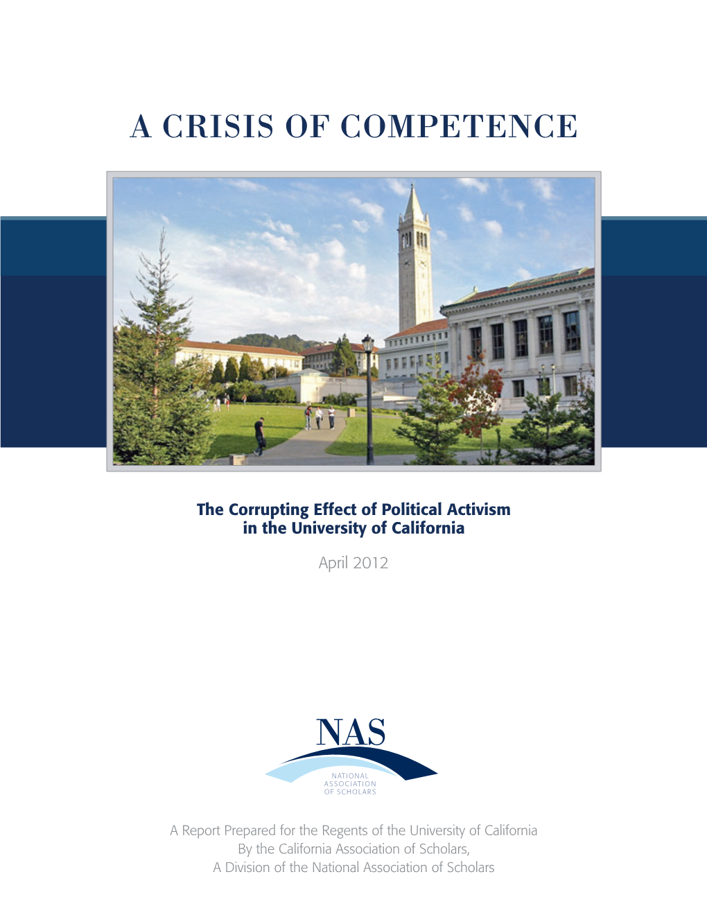 A Crisis of Competence