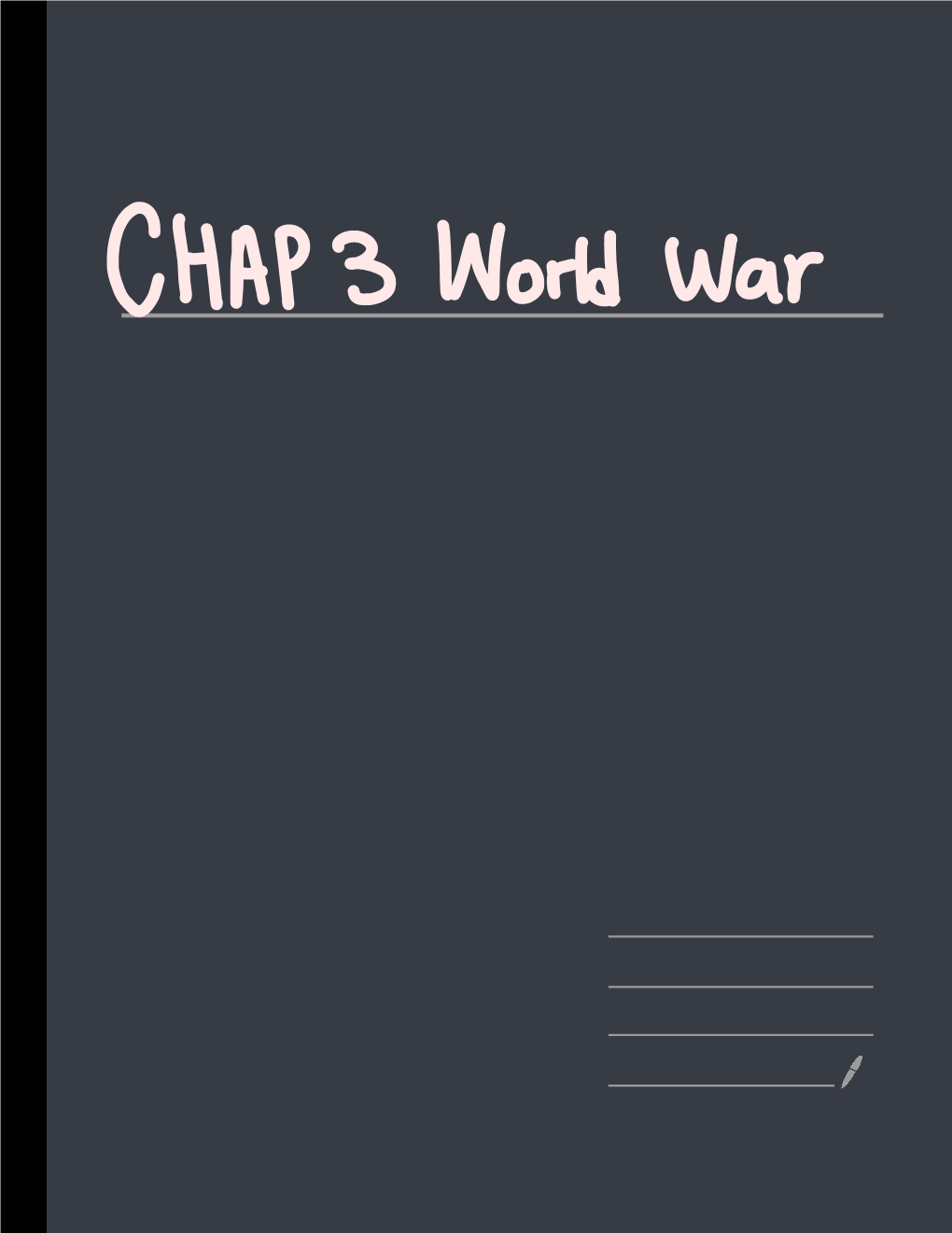 CHAP 3 World War Kesedaran Nationalisme Di Tanah Melayu