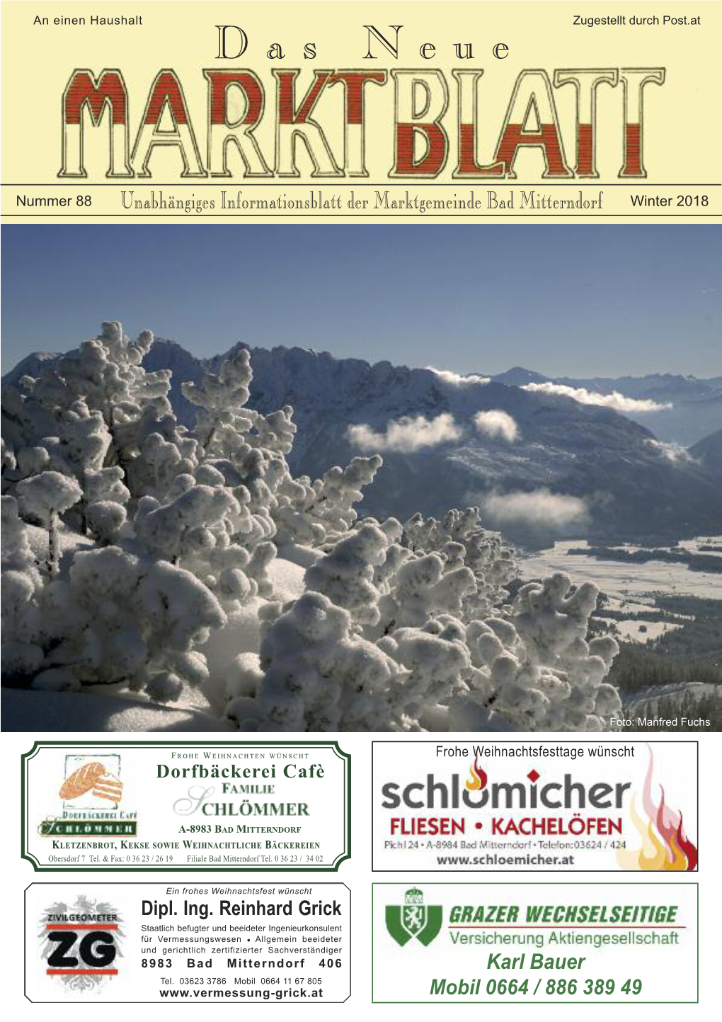 Marktblatt Online Version