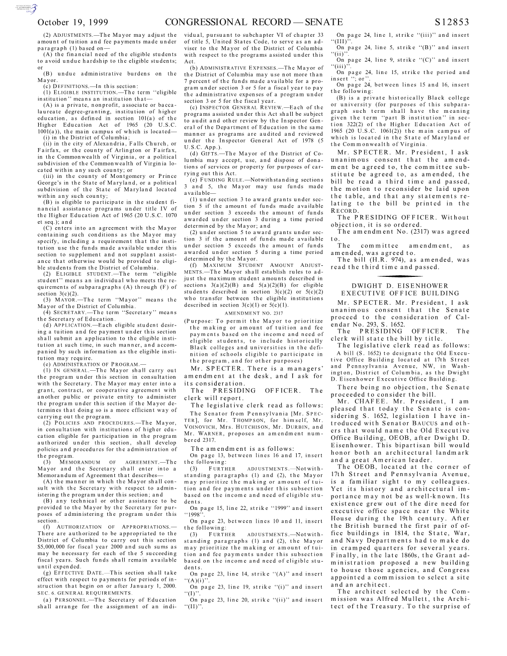 Congressional Record—Senate S12853