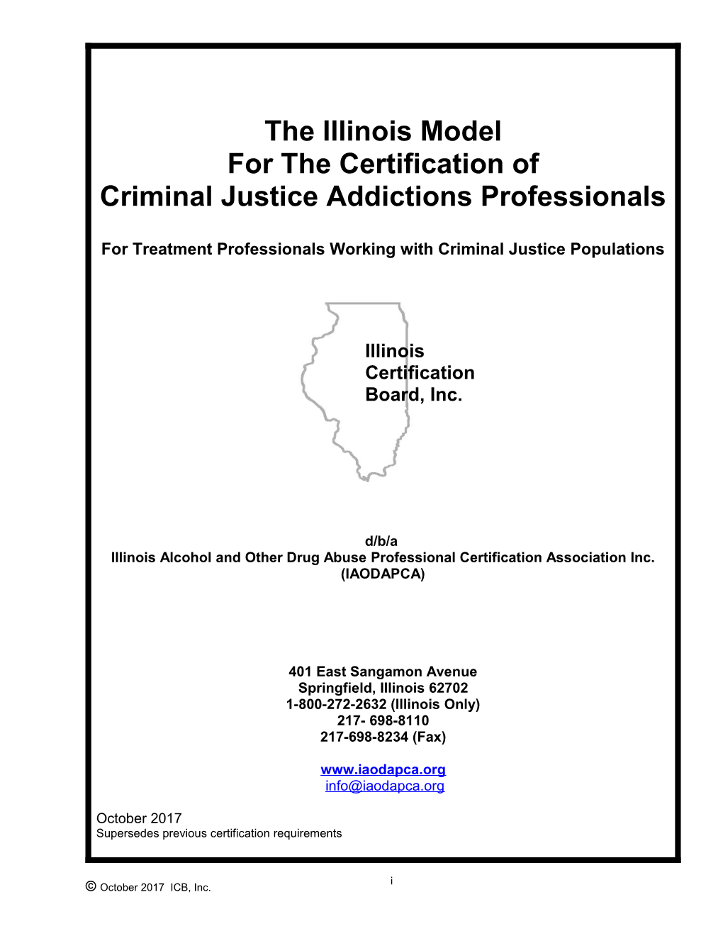 Criminal Justice Addictions Professionals