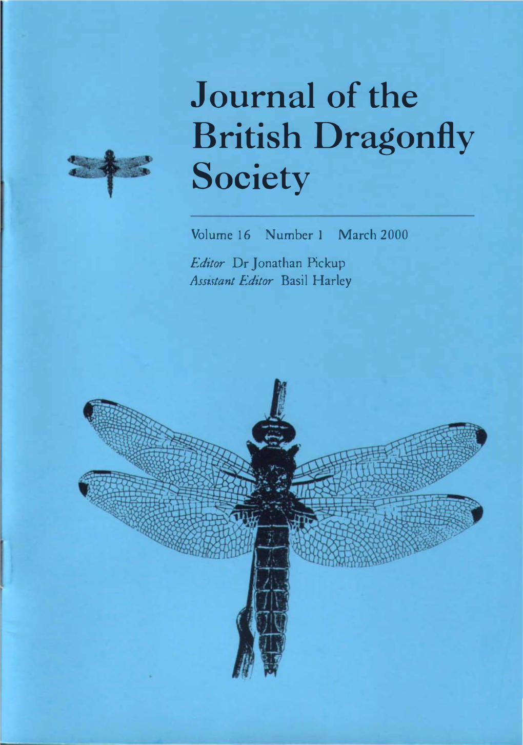 Journal of the British Dragonfly Society