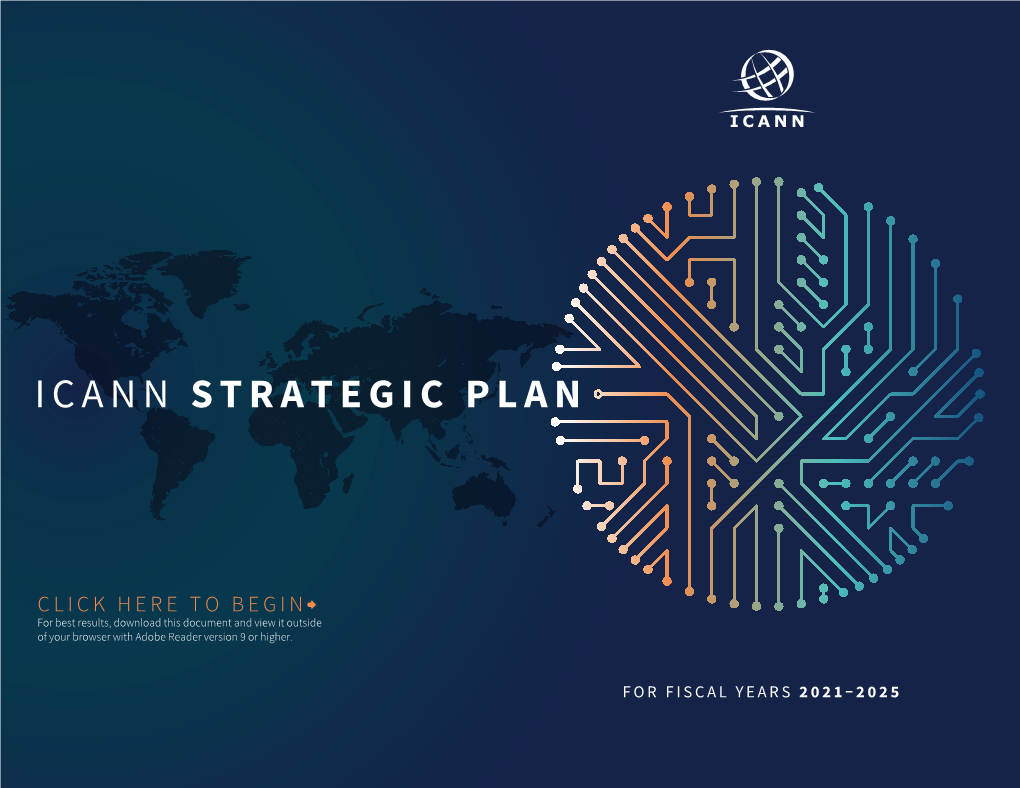 ICANN Strategic Plan for 2021-2025