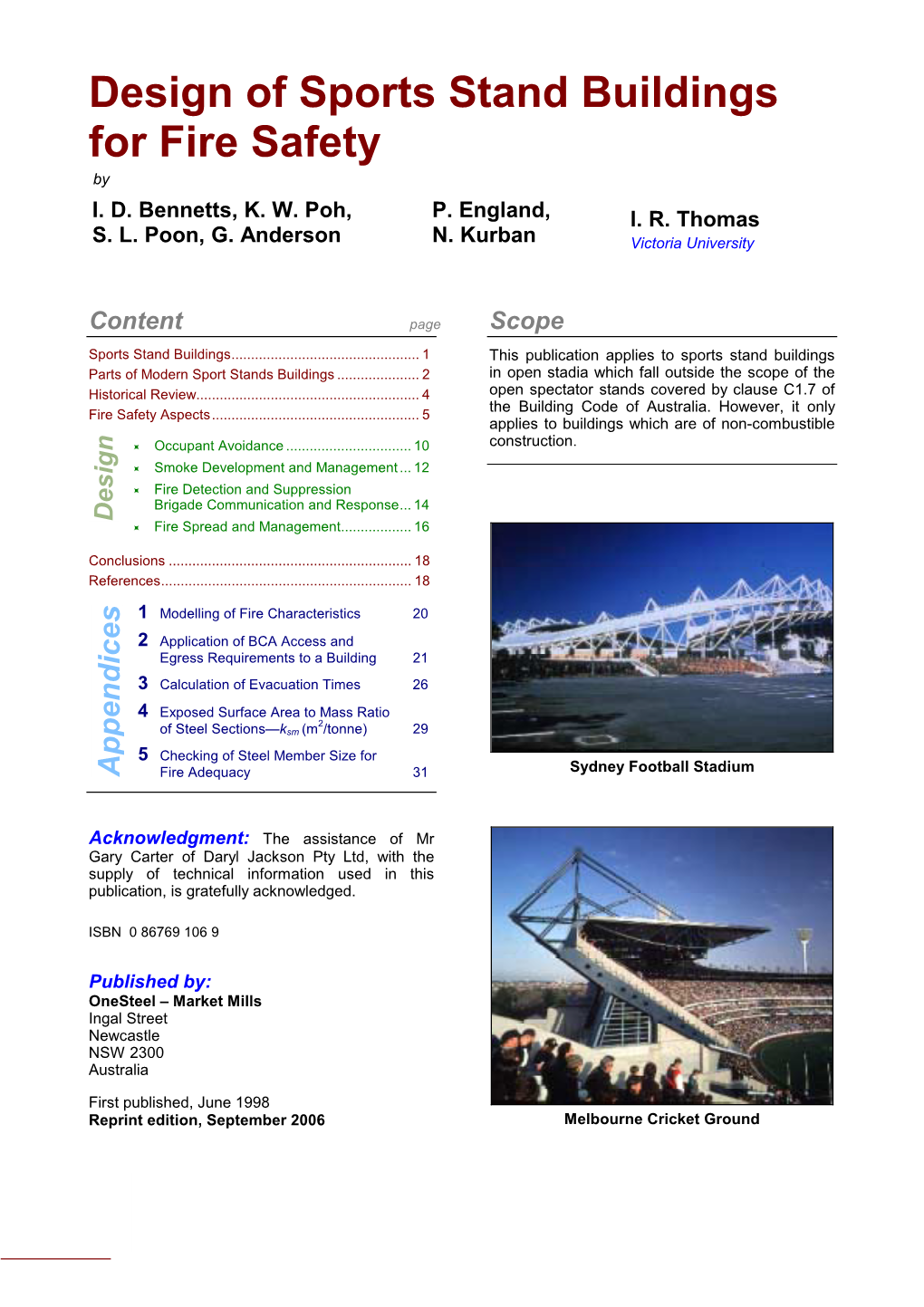 Fire Safety Guide: Sports Stand Buildings.Pdf