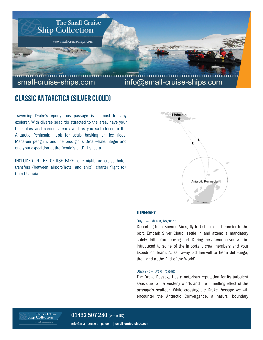 Classic Antarctica (Silver Cloud)