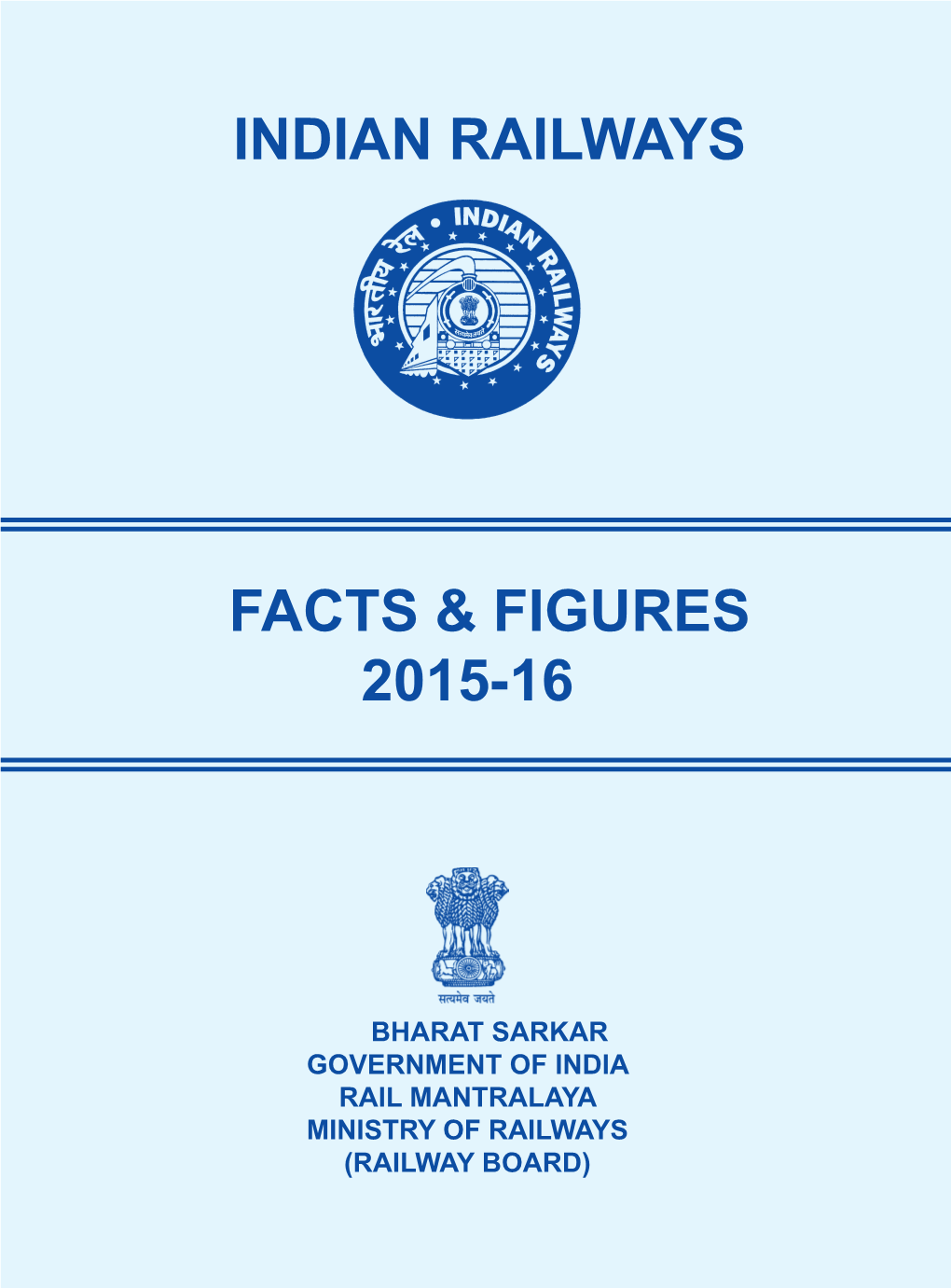 Indian Railways Facts & Figures 2015-16