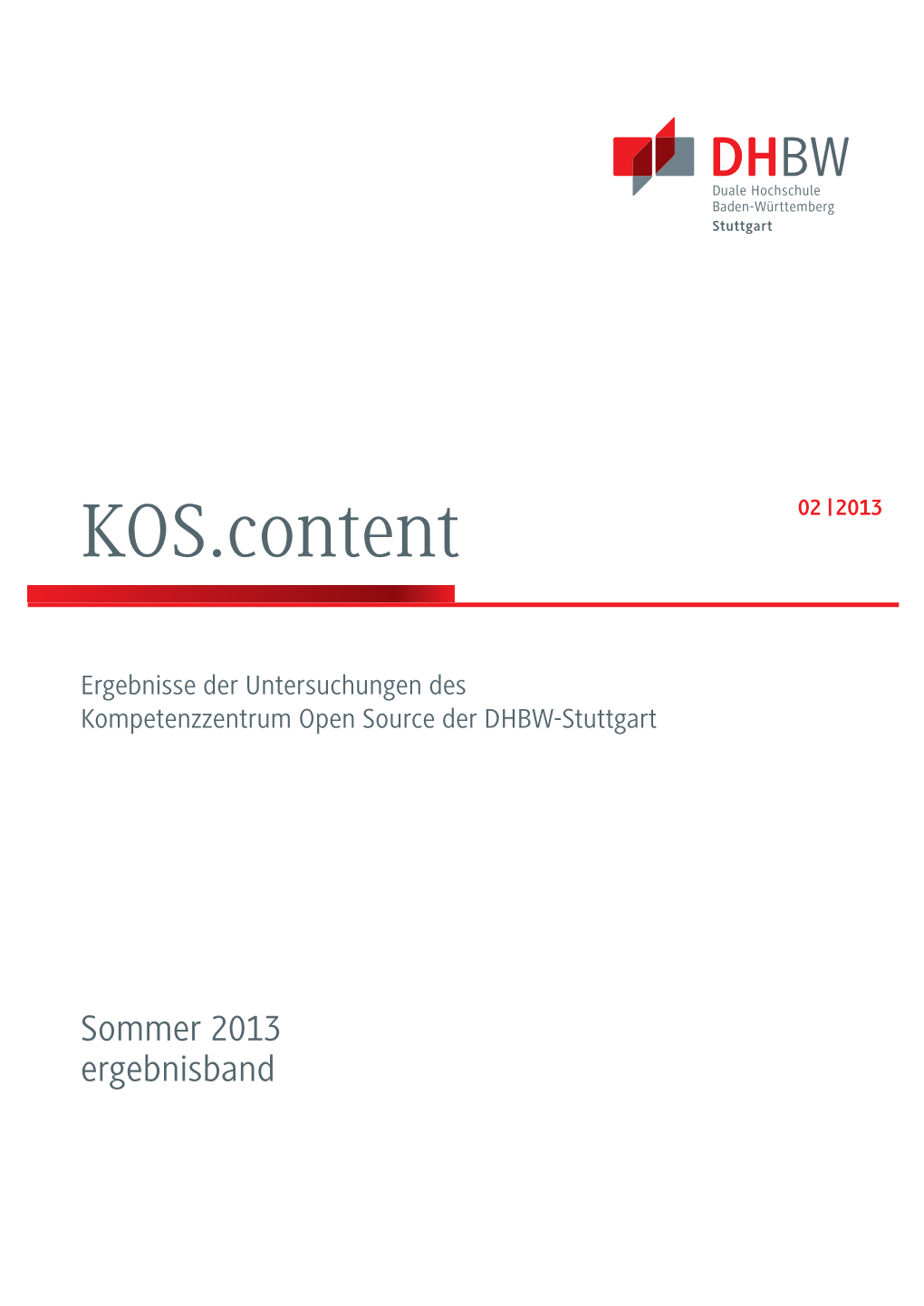 KOS.Content 02 | 2013