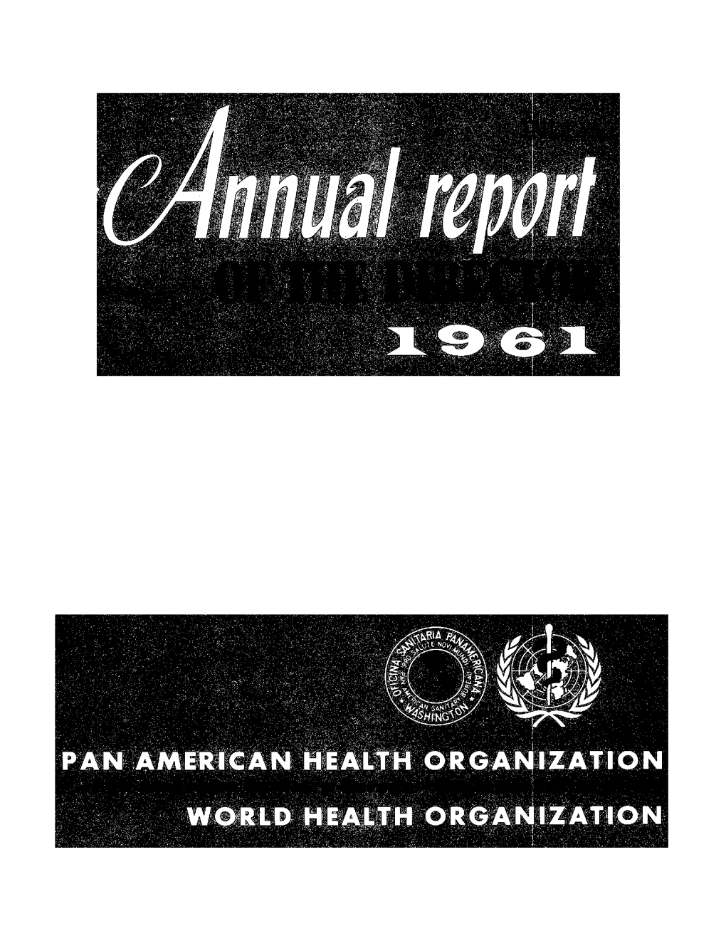 1O"O8 ANNUAL REPORT of the DIRECTOR