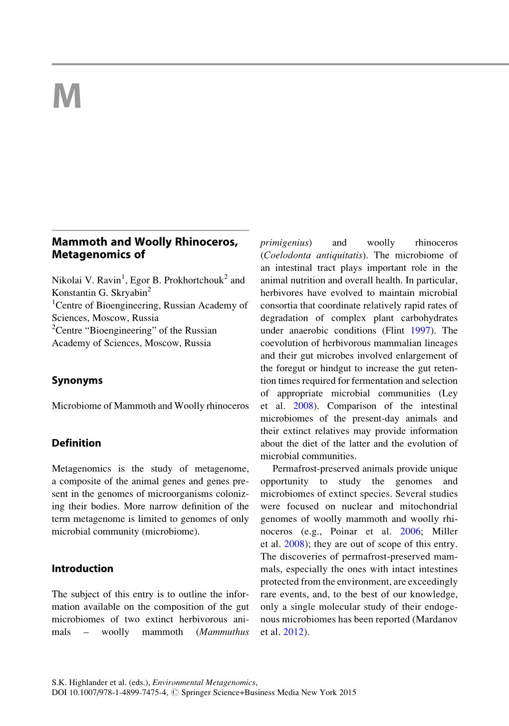 Microbiome, Stomach 411 M Databases, Higher Throughput and Longer Length Nath G, Singh YK, Et Al