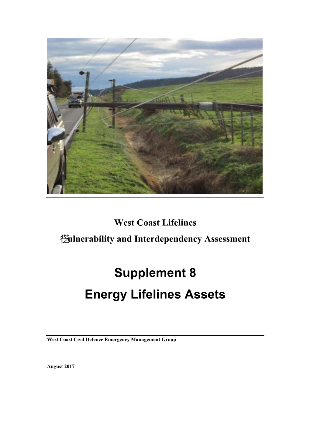 Supplement 8 Energy Lifelines Assets