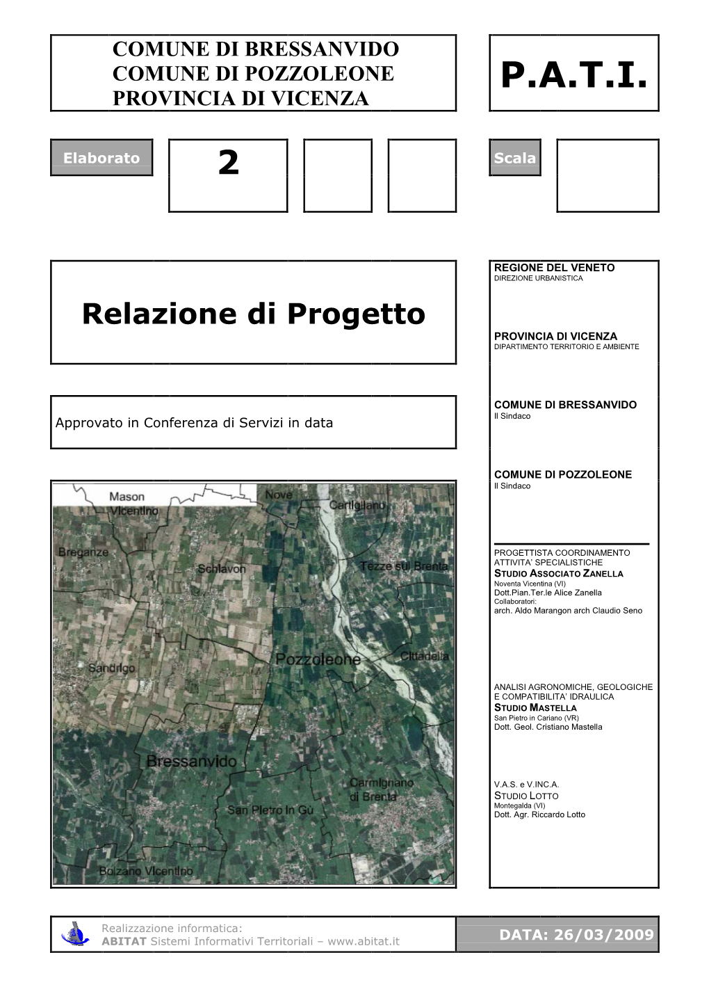 Elab 02 Relazione Progetto Pati Bressanvido Pozzoleone.Pdf