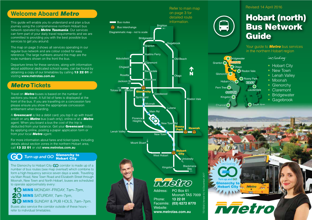 Hobart (North) Bus Network Guide