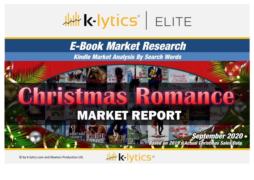 Christmas Romance Book Market 2020
