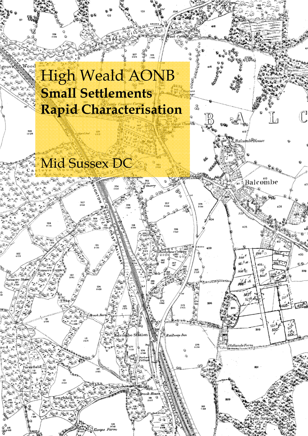 Small Settlement Characterisation High Weald