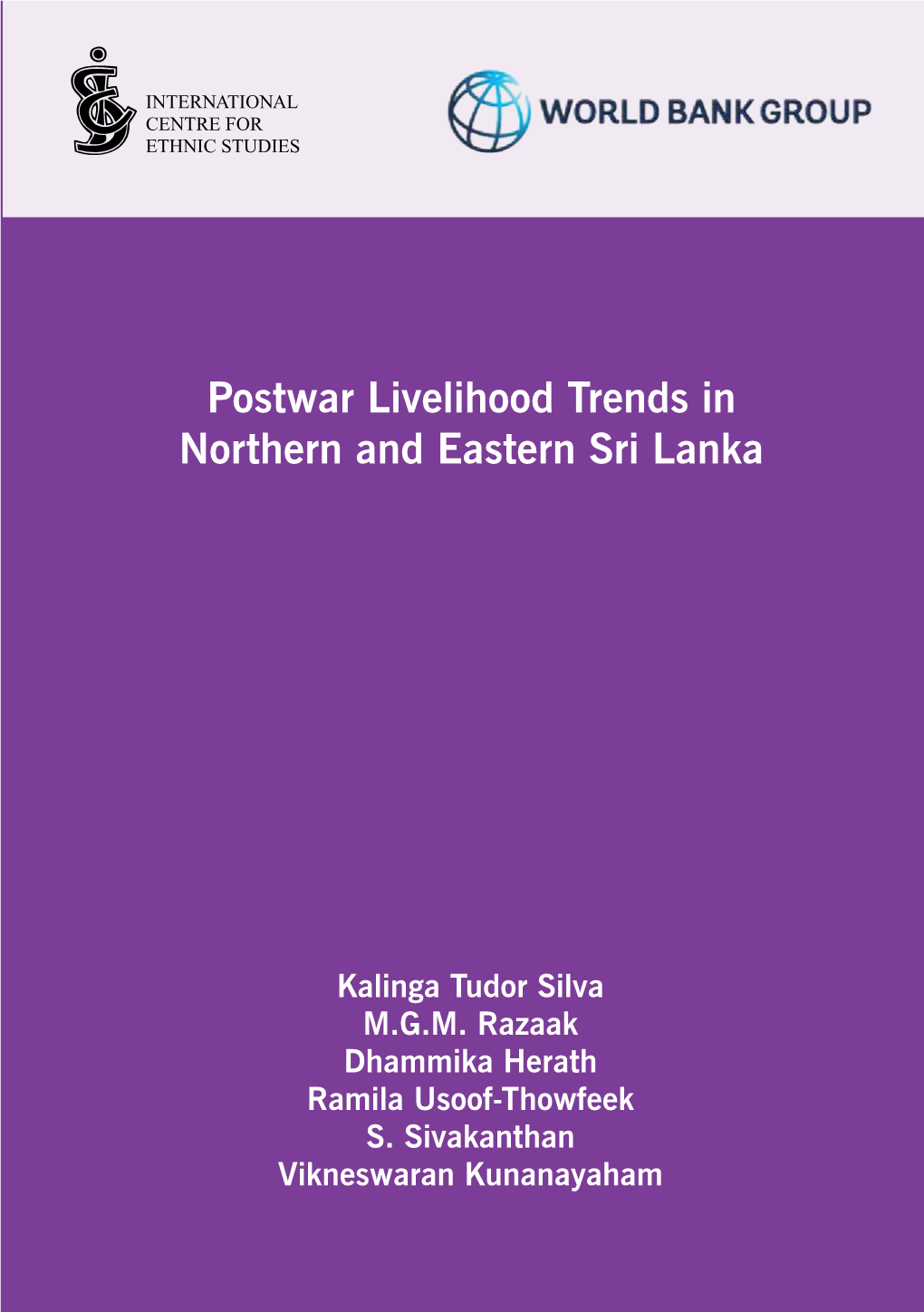 Post-War Livelihood Trends in Northern and Eastern Sri Lanka