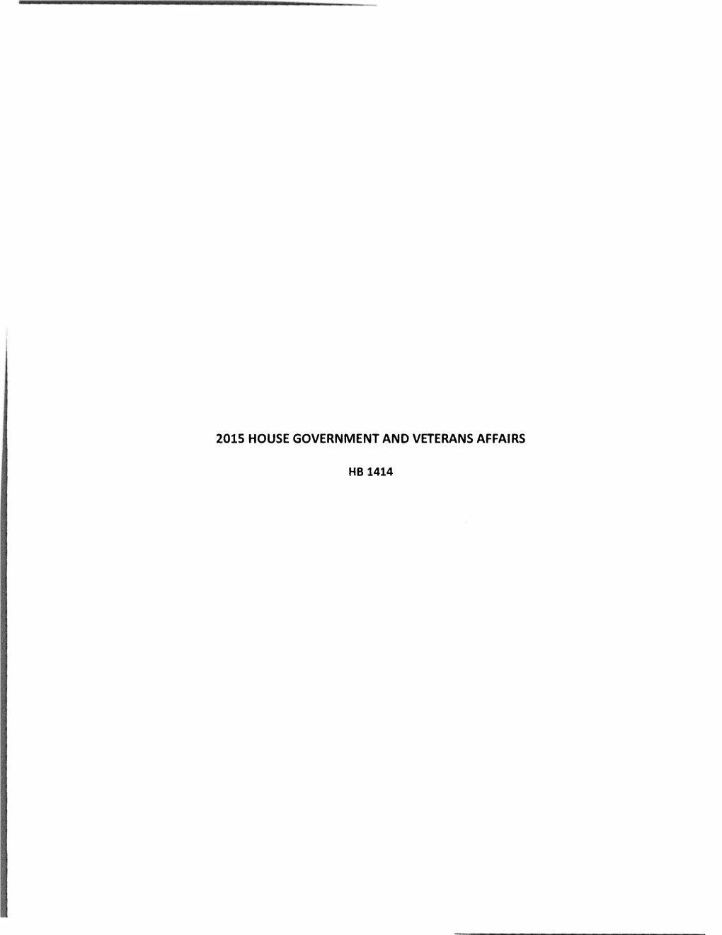 2015 House Government and Veterans Affairs Hb 1414