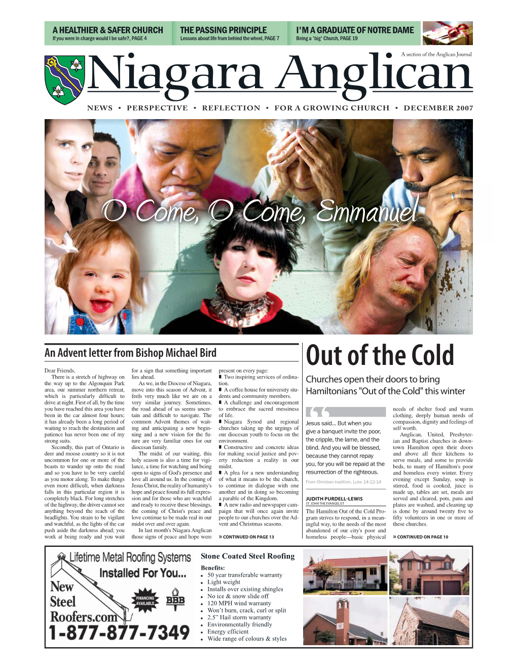 Niagara Anglican Newspaper