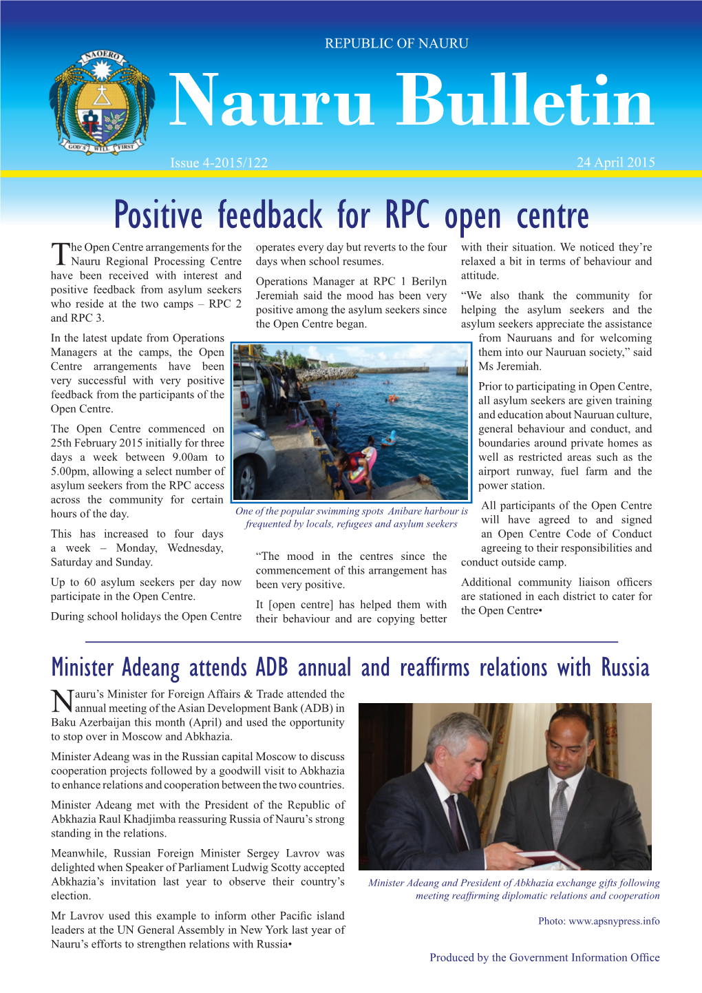 Nauru Bulletin