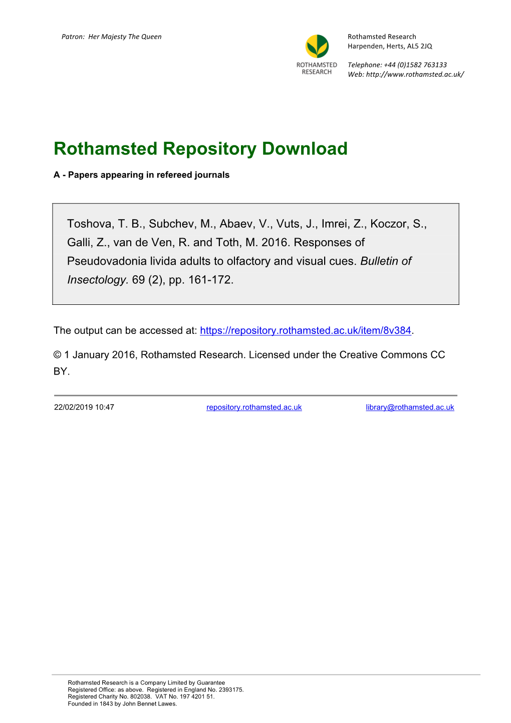 Rothamsted Repository Download