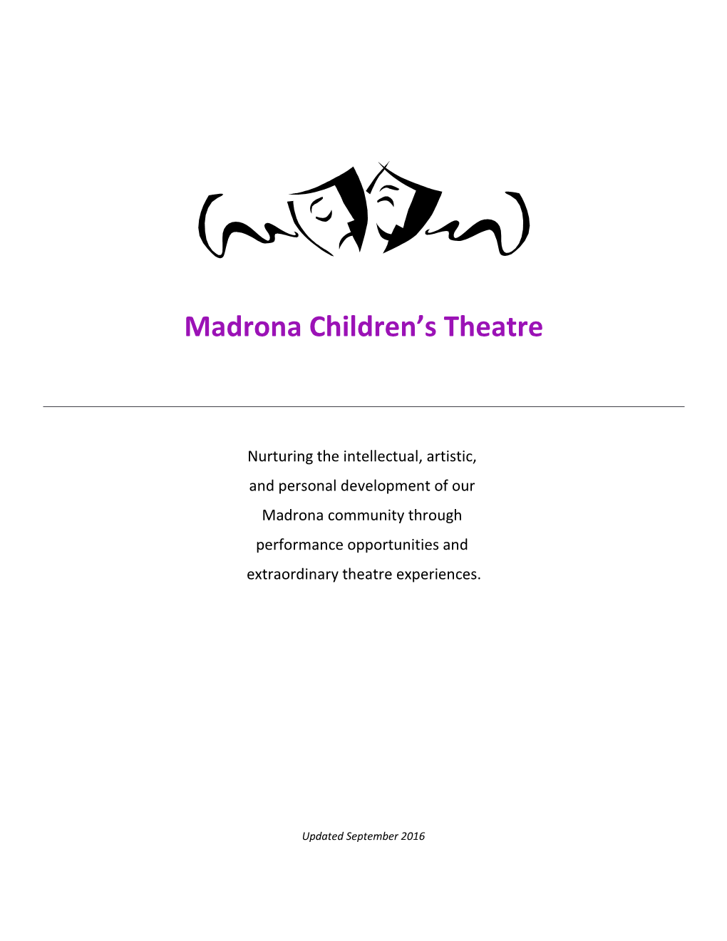 Madrona Children S Theatre