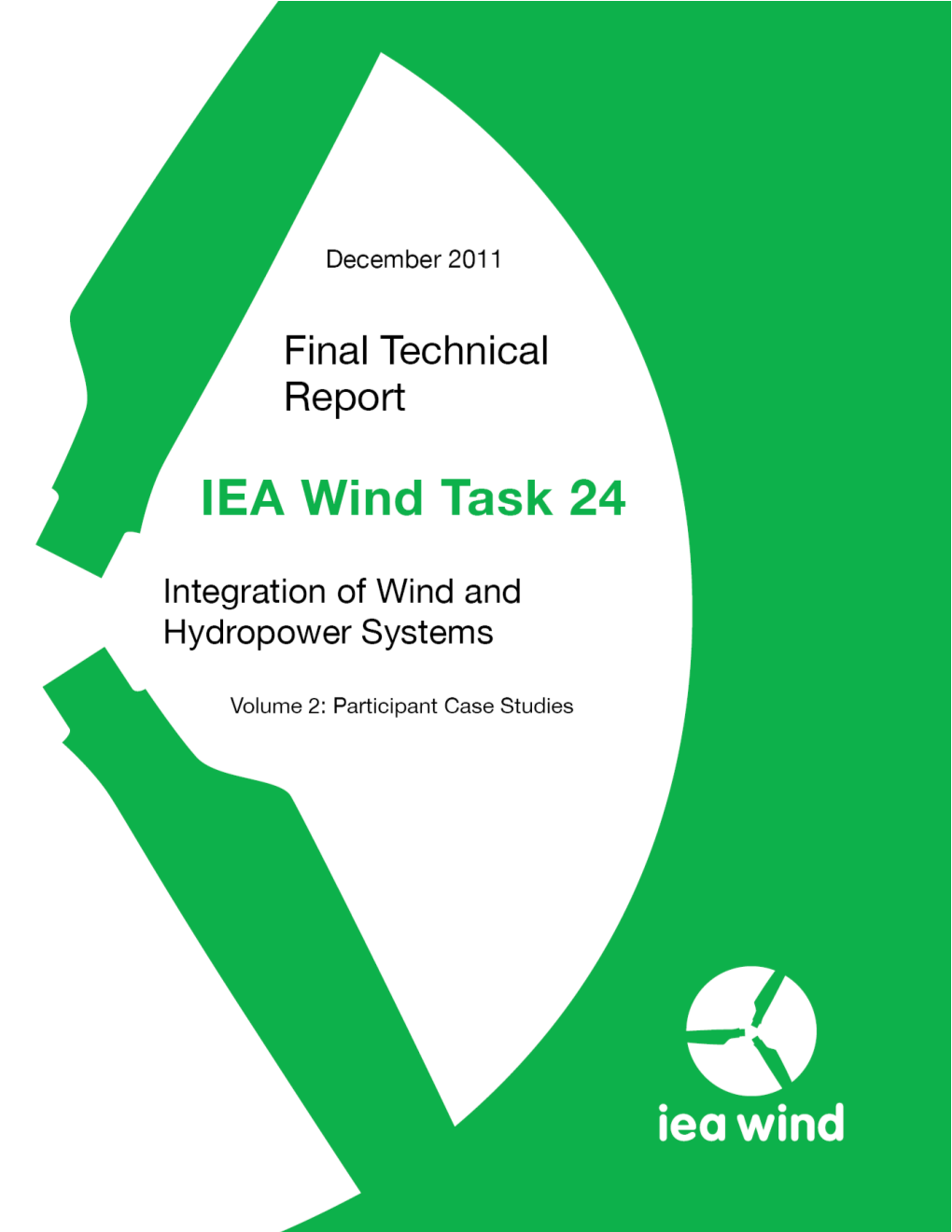 IEA Wind Task 24 Integration of Wind and Hydropower Systems