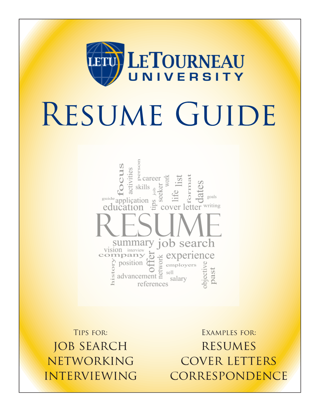 LETU Resume Guide