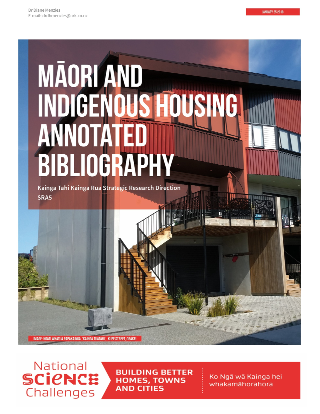 Māori and Indigenous Housing Annotated Bibliography