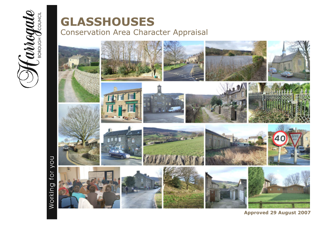 GLASSHOUSES Conservation Area Character Appraisal