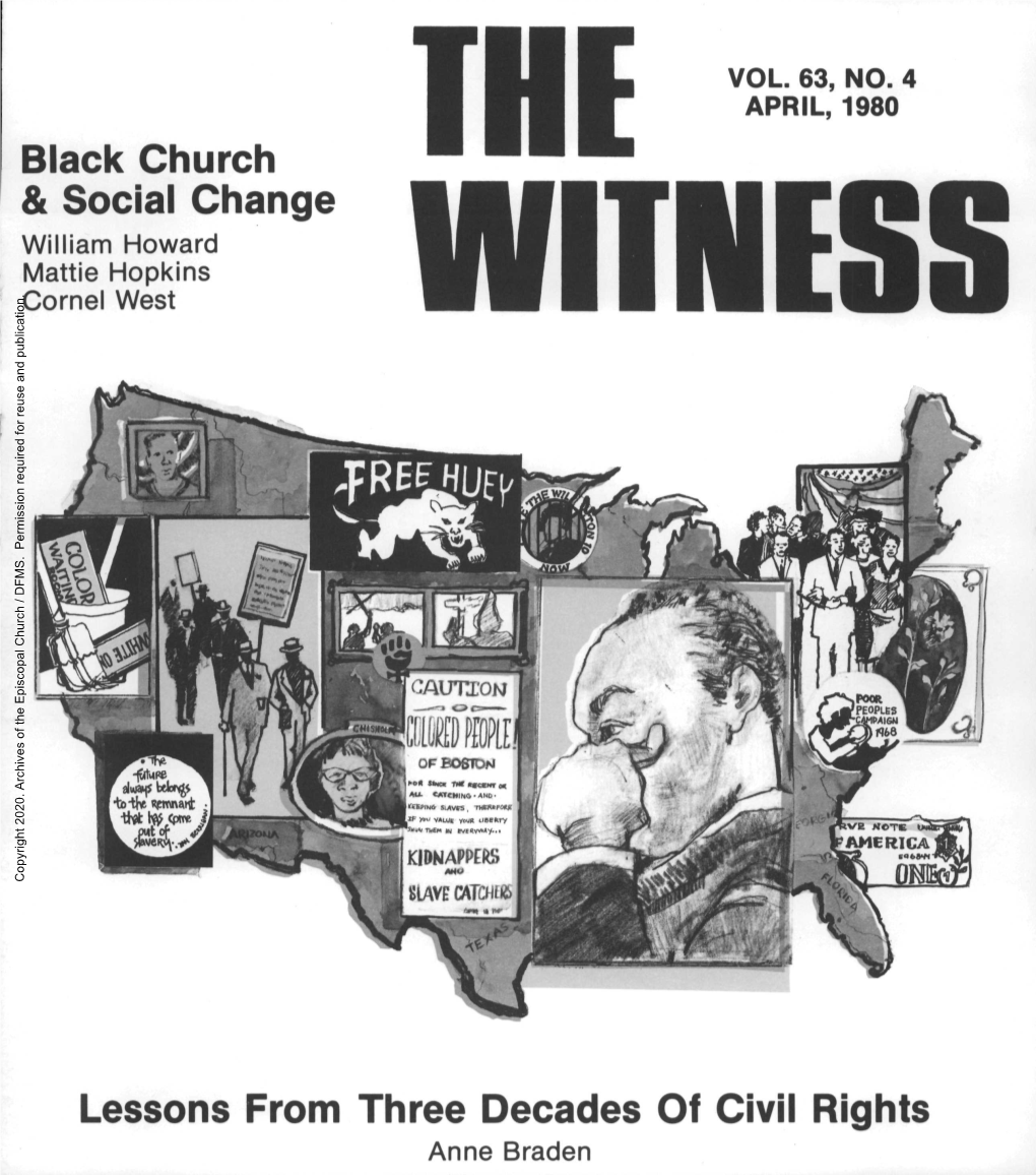 1980 the Witness, Vol. 63, No. 4. April 1980