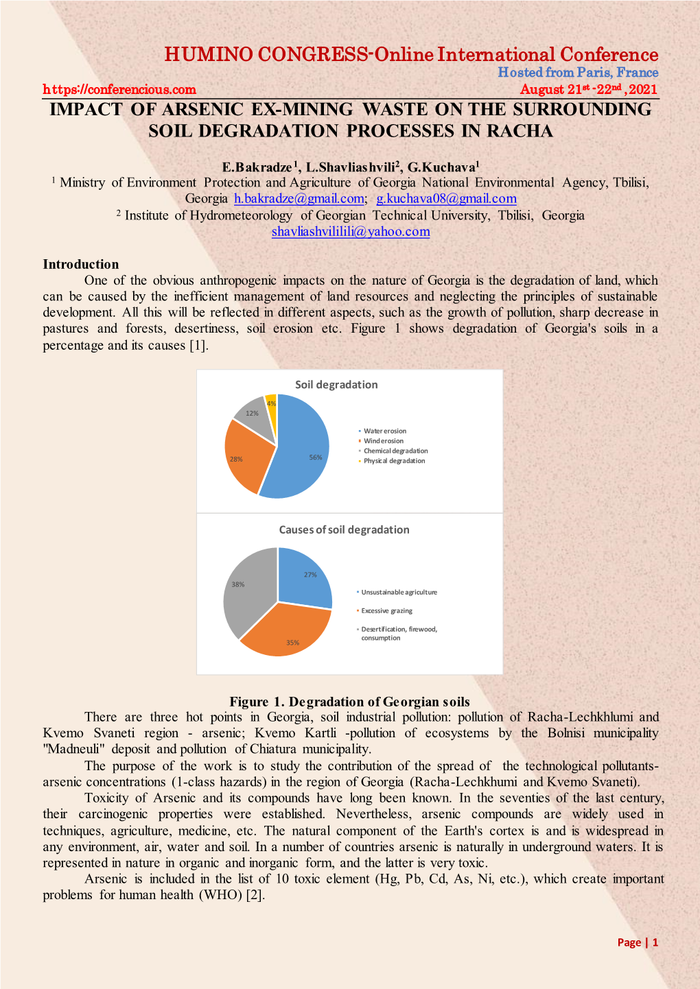 HUMINO CONGRESS-Online International Conference IMPACT