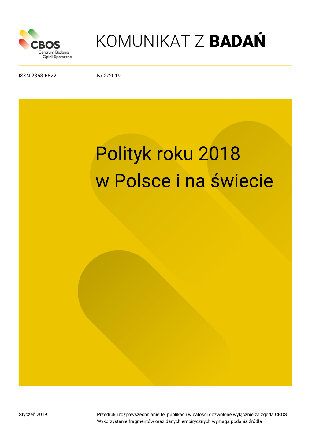 Polityk Roku 2018 W Polsce I Na Świecie