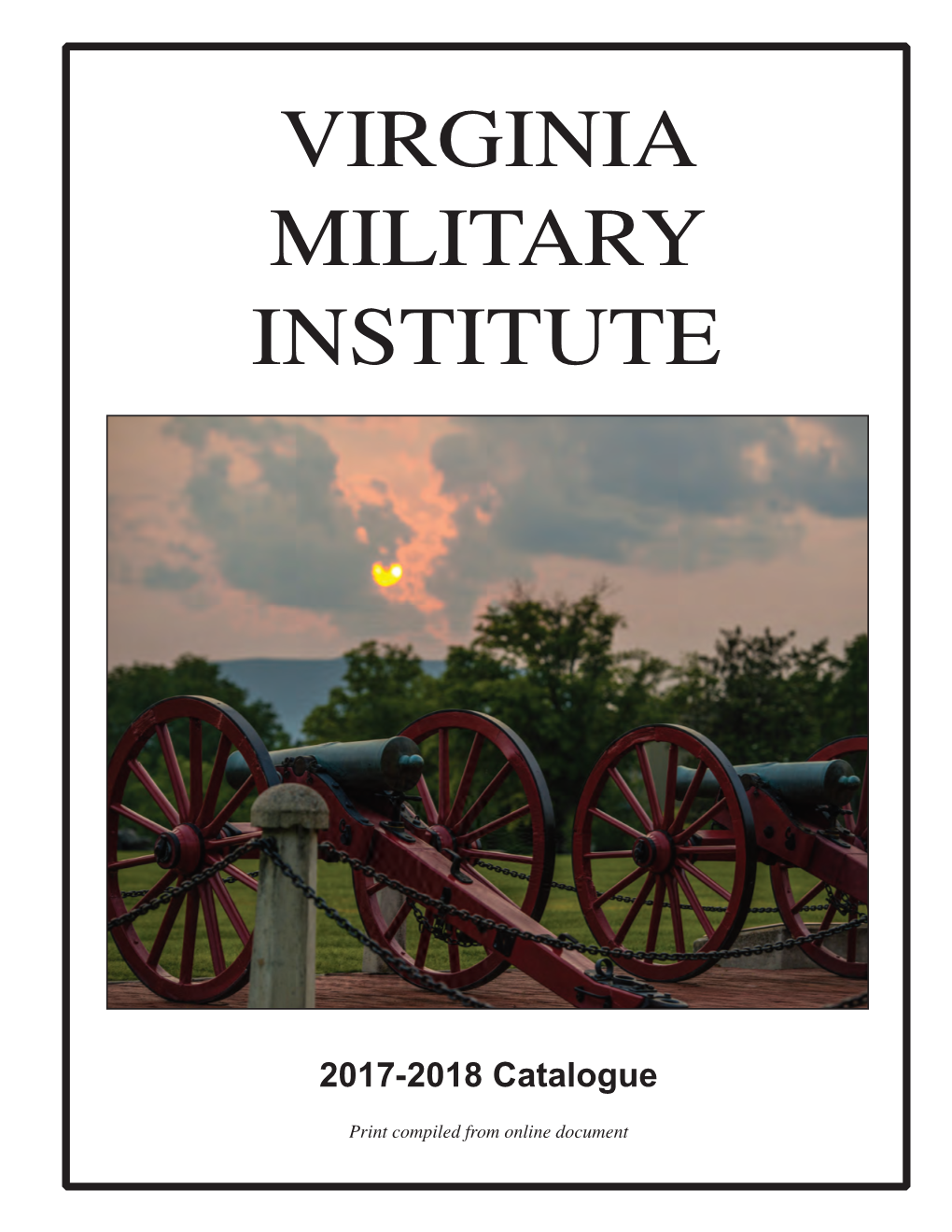 VMI Catalogue 2017-2018