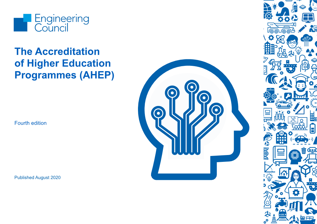 The Accreditation of Higher Education Programmes (AHEP)