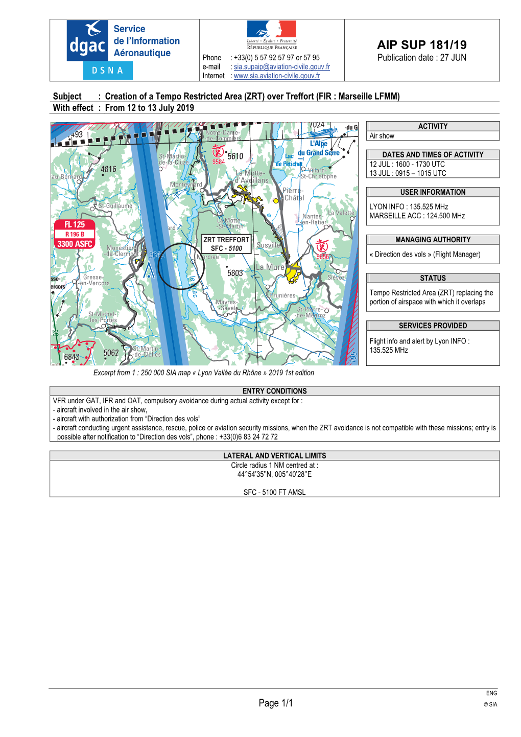 Aip Sup 181/19