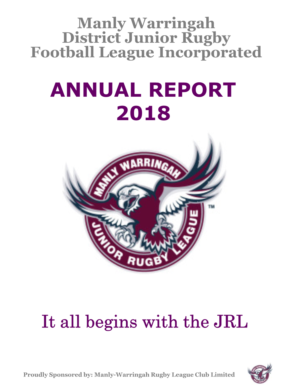 2018 Annual Report Page 2