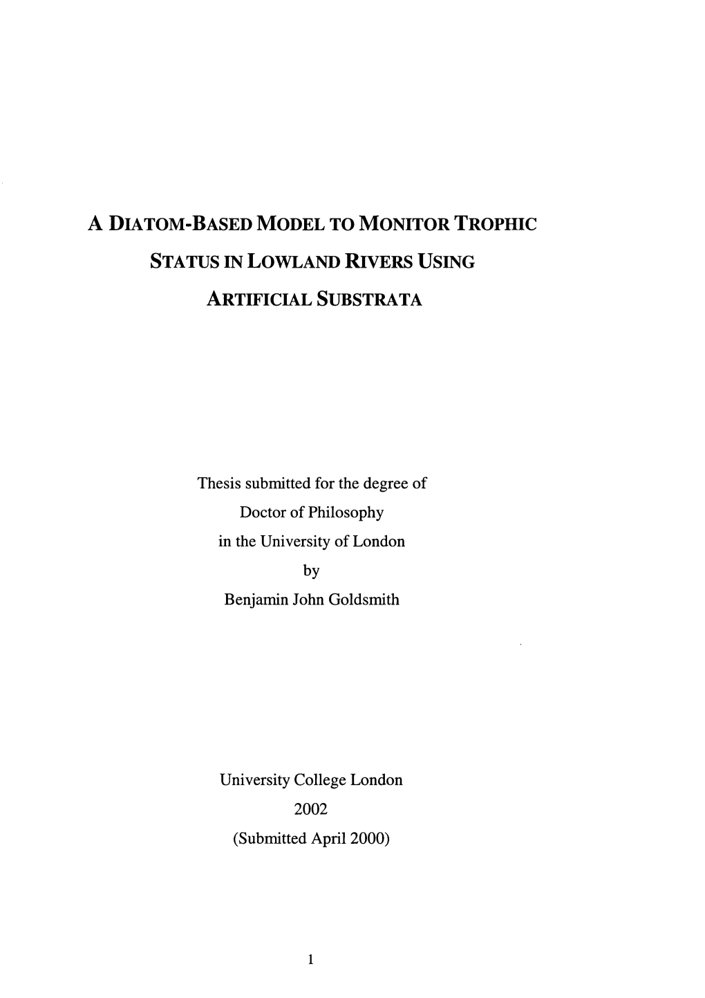 A Diatom-Based Model to Monitor Trophic Status in Lowland Rivers