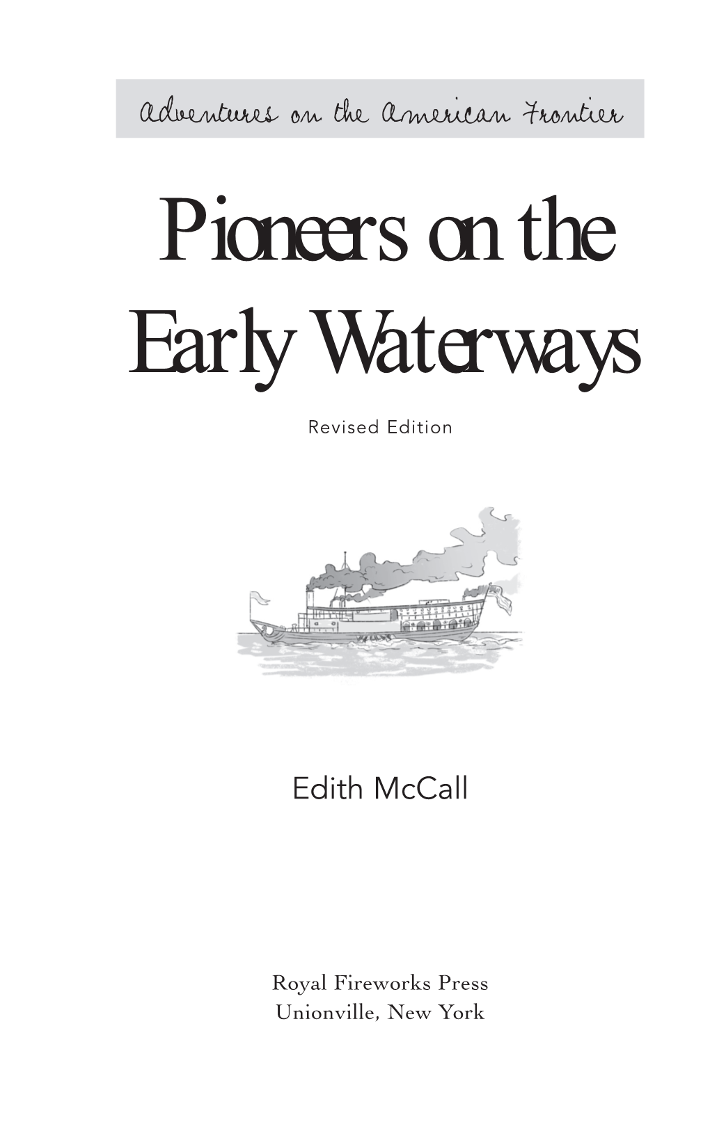 Pioneers on the Early Waterways