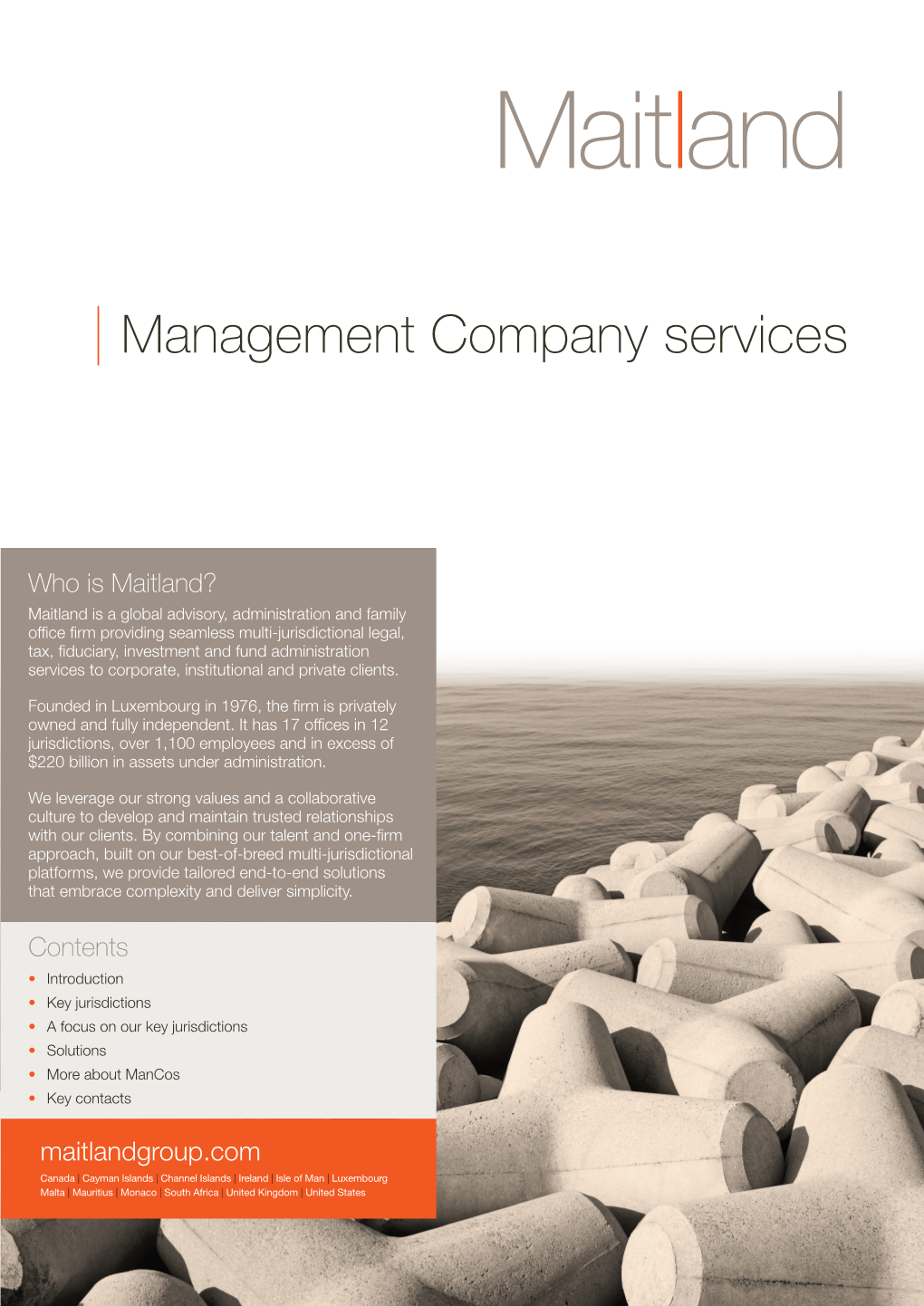 Management Company Services