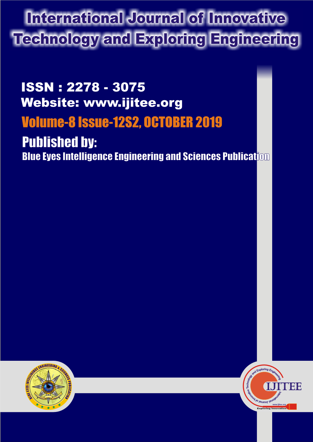 International Journal of Innovative Technology and Exploring Engineering