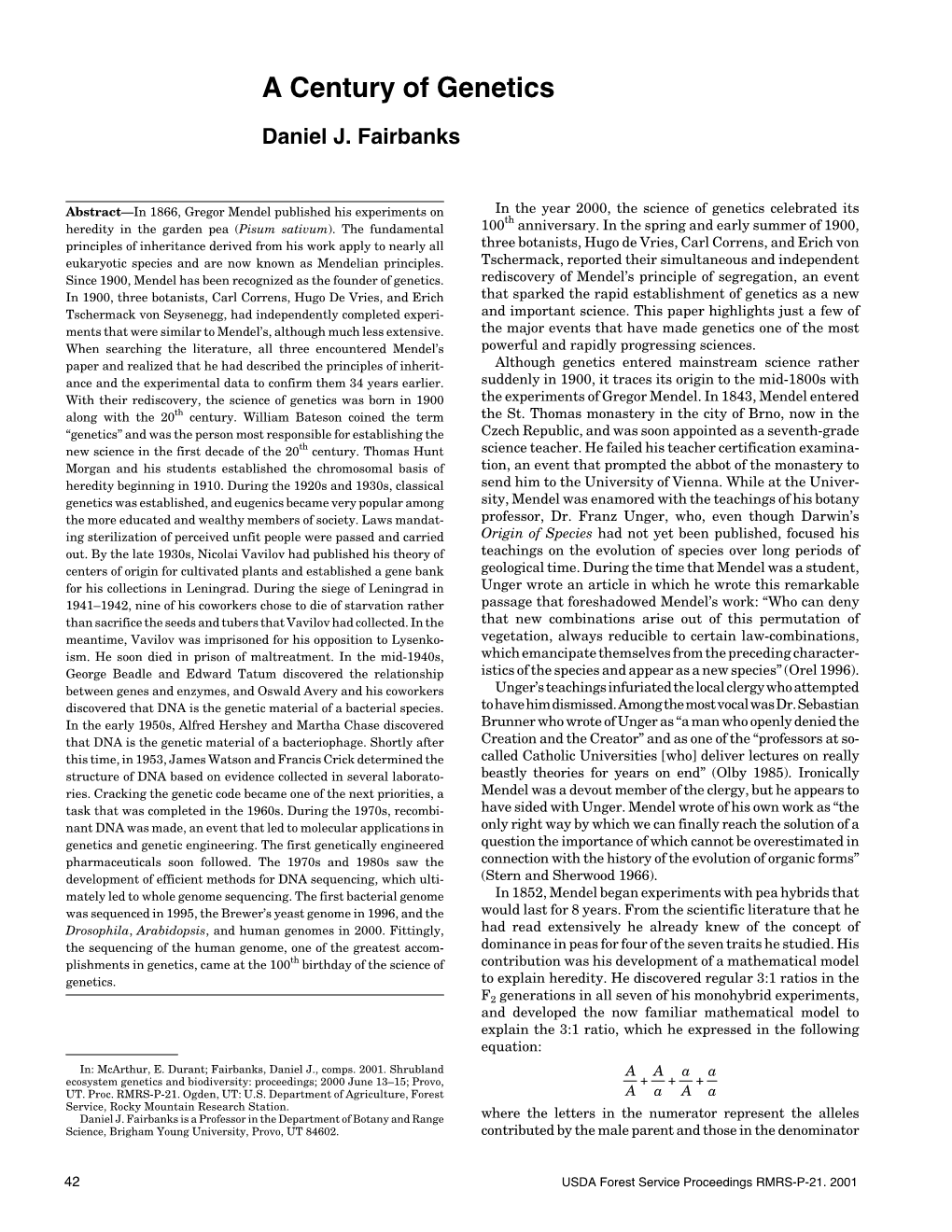 Shrubland Ecosystem Genetics and Biodiversity