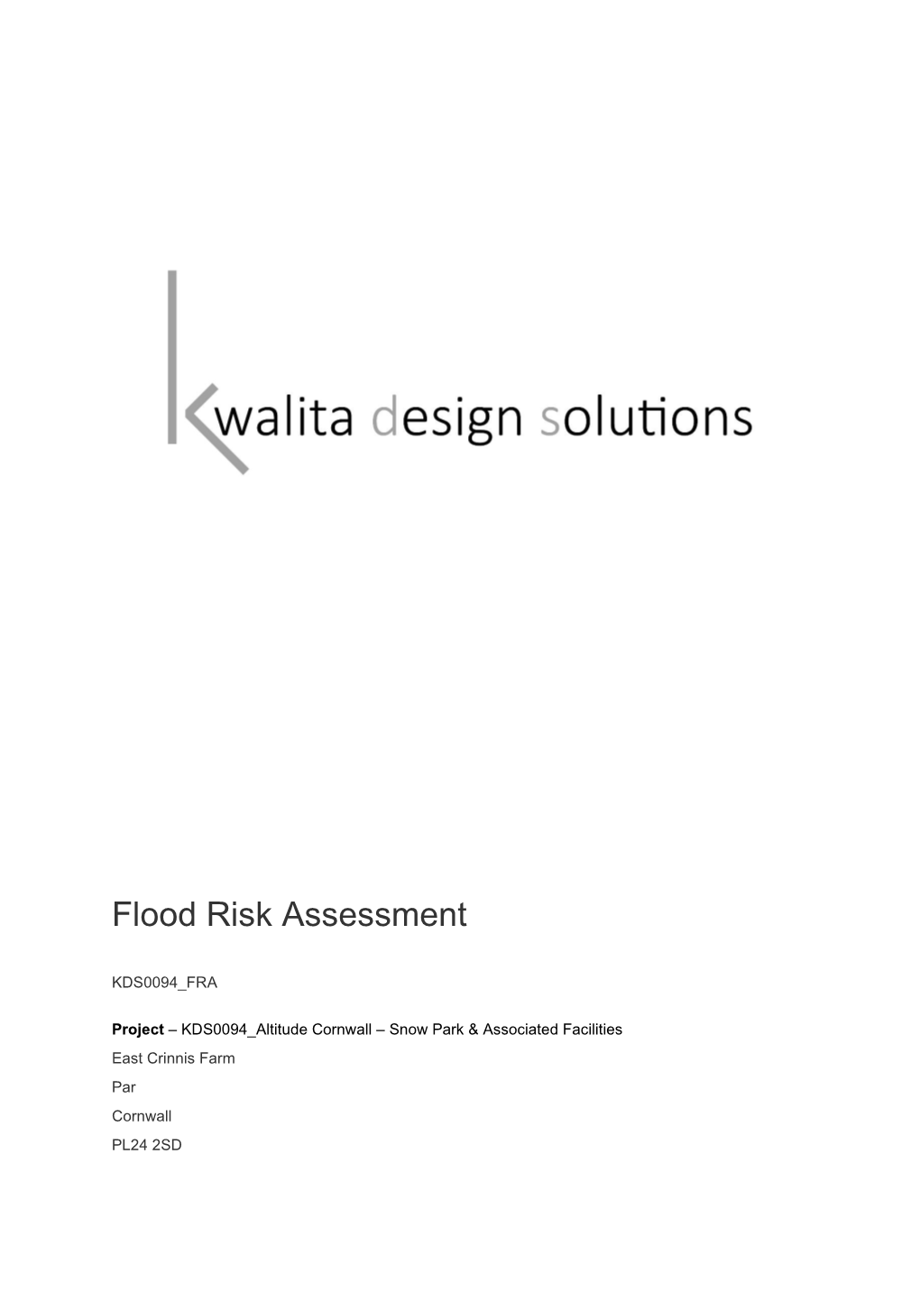 Flood Risk Assessment