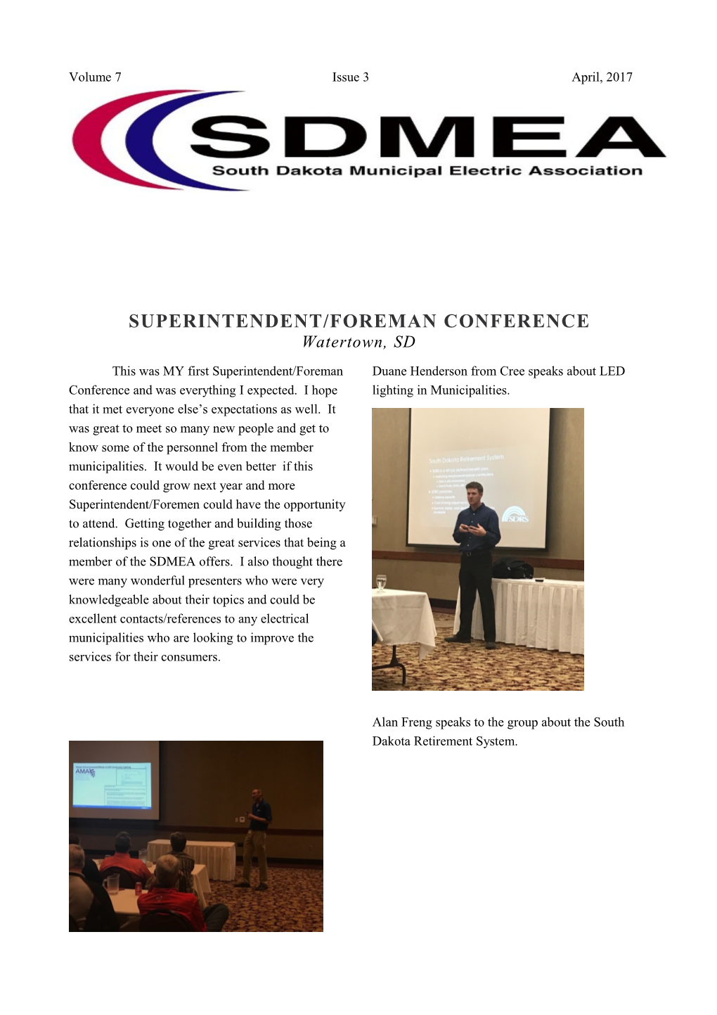 Superintendent/Foreman Conference