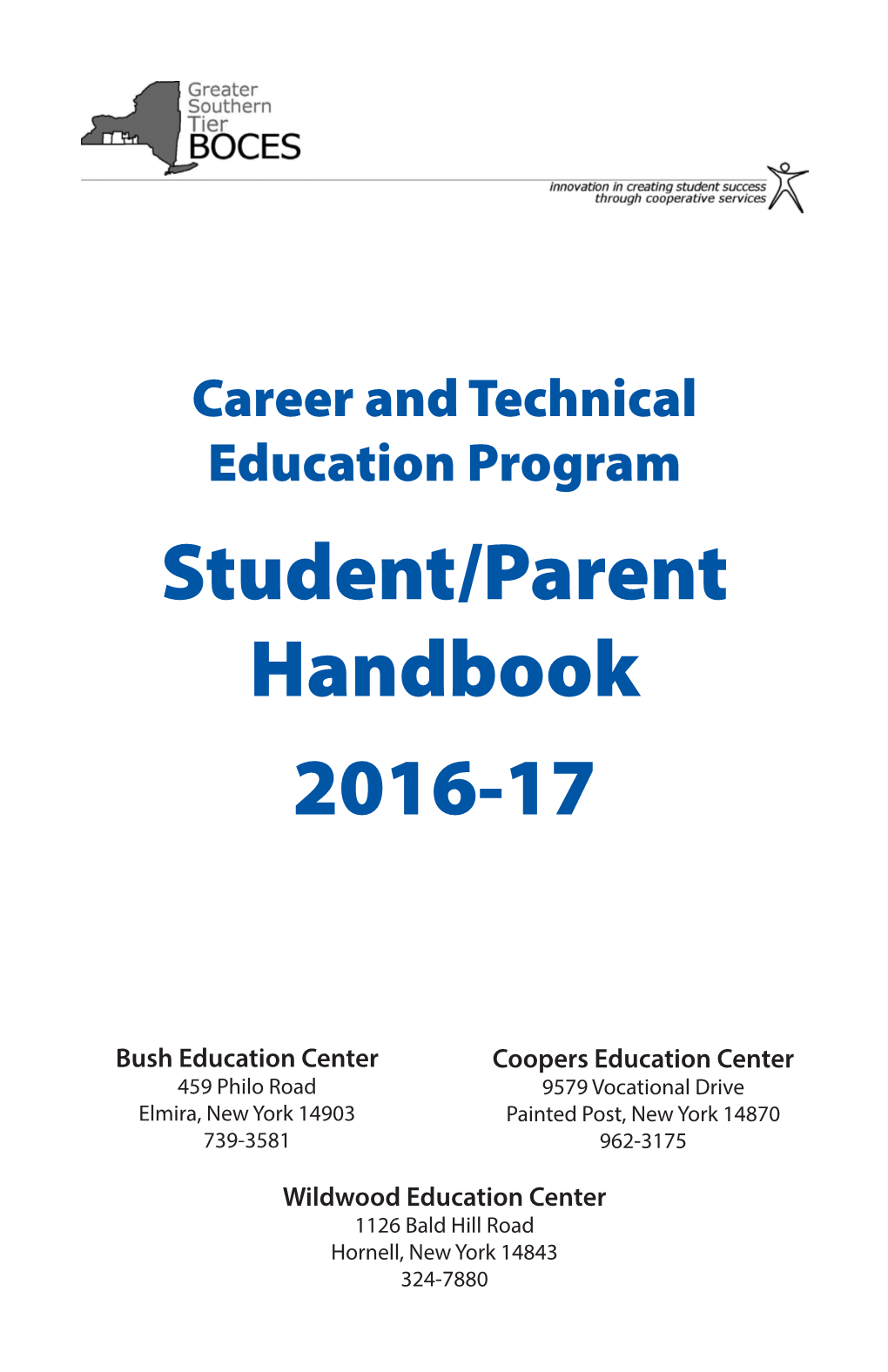 Student/Parent Handbook 2016-17