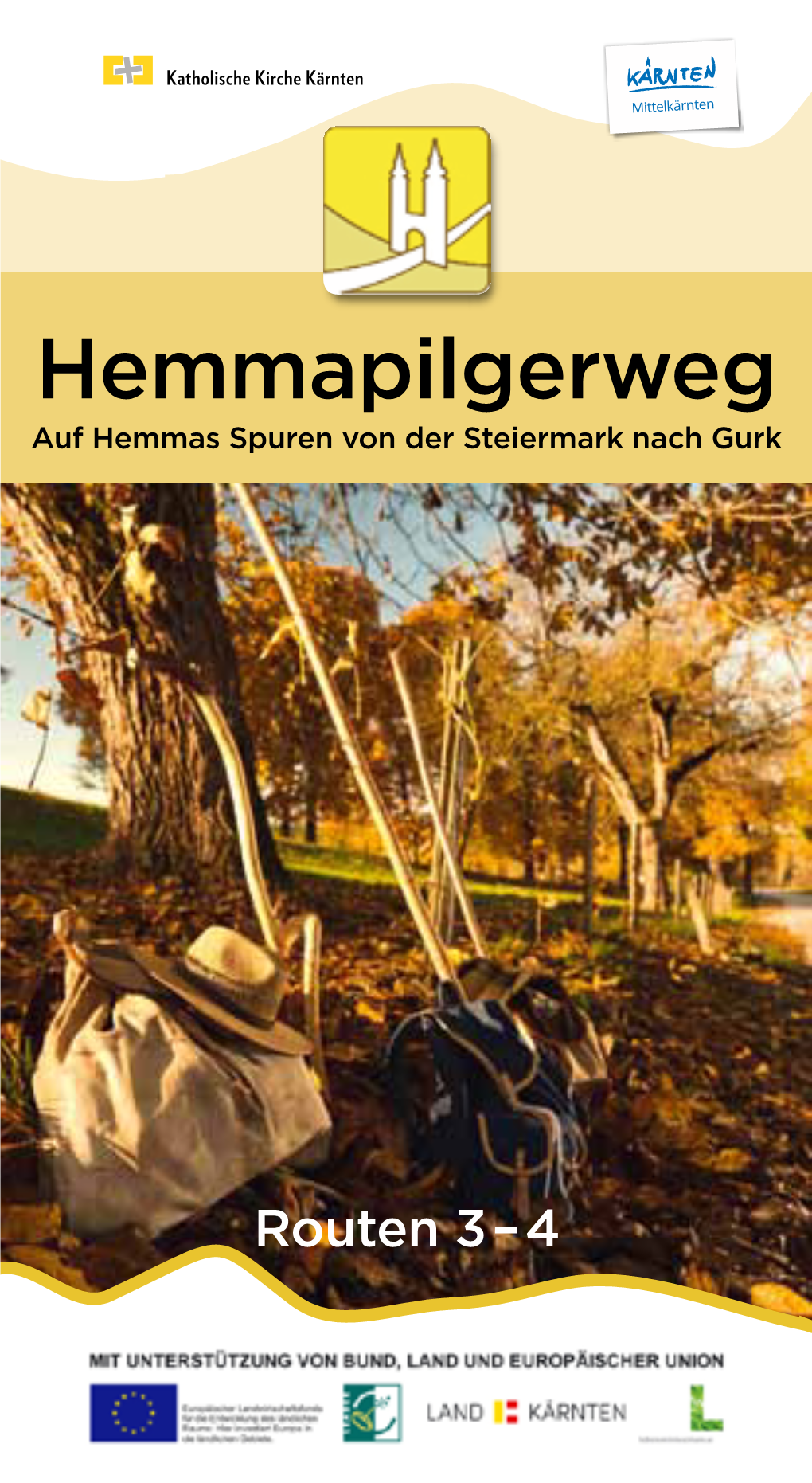 Broschüre Hemmapilgerweg, Routen 3