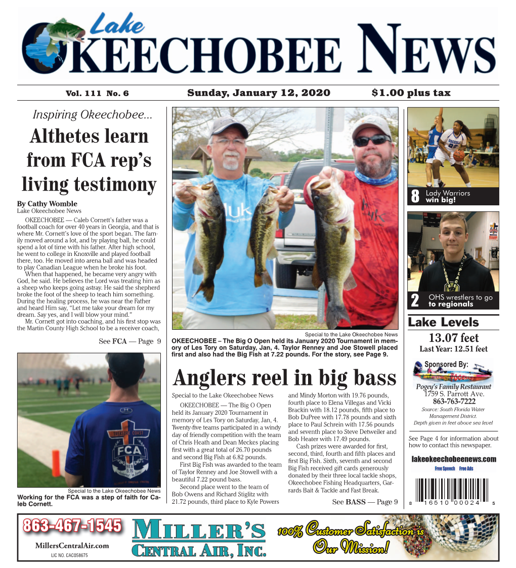 Anglers Reel in Big Bass