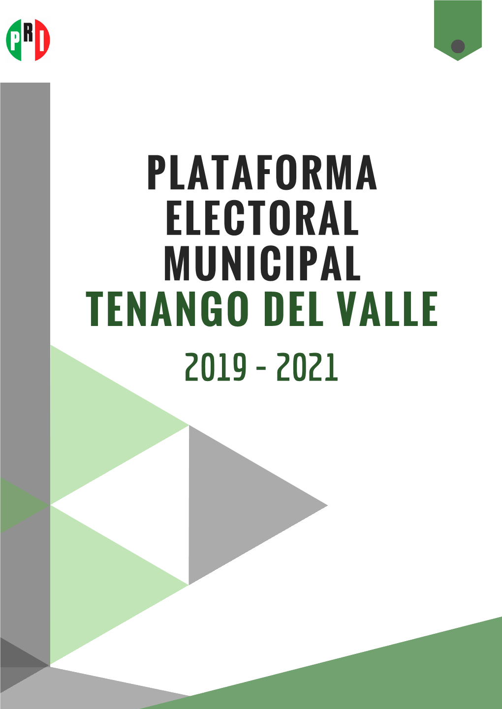 2021 Plataforma Electoral Municipal Tenango Del Valle