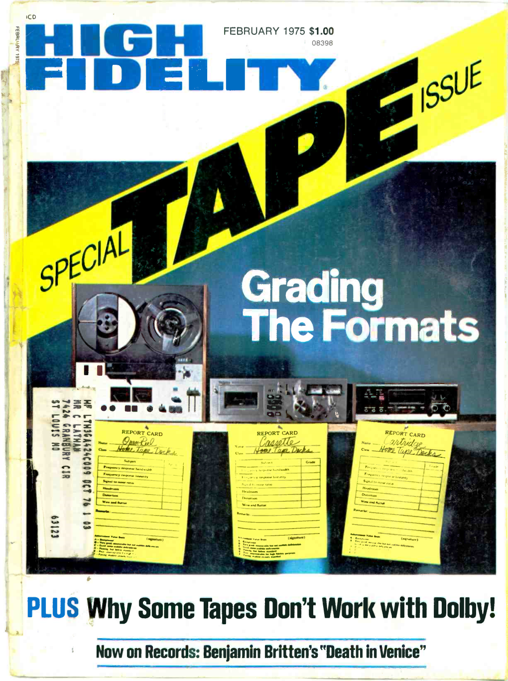Why Some Tapes Don't Work with Dolby!