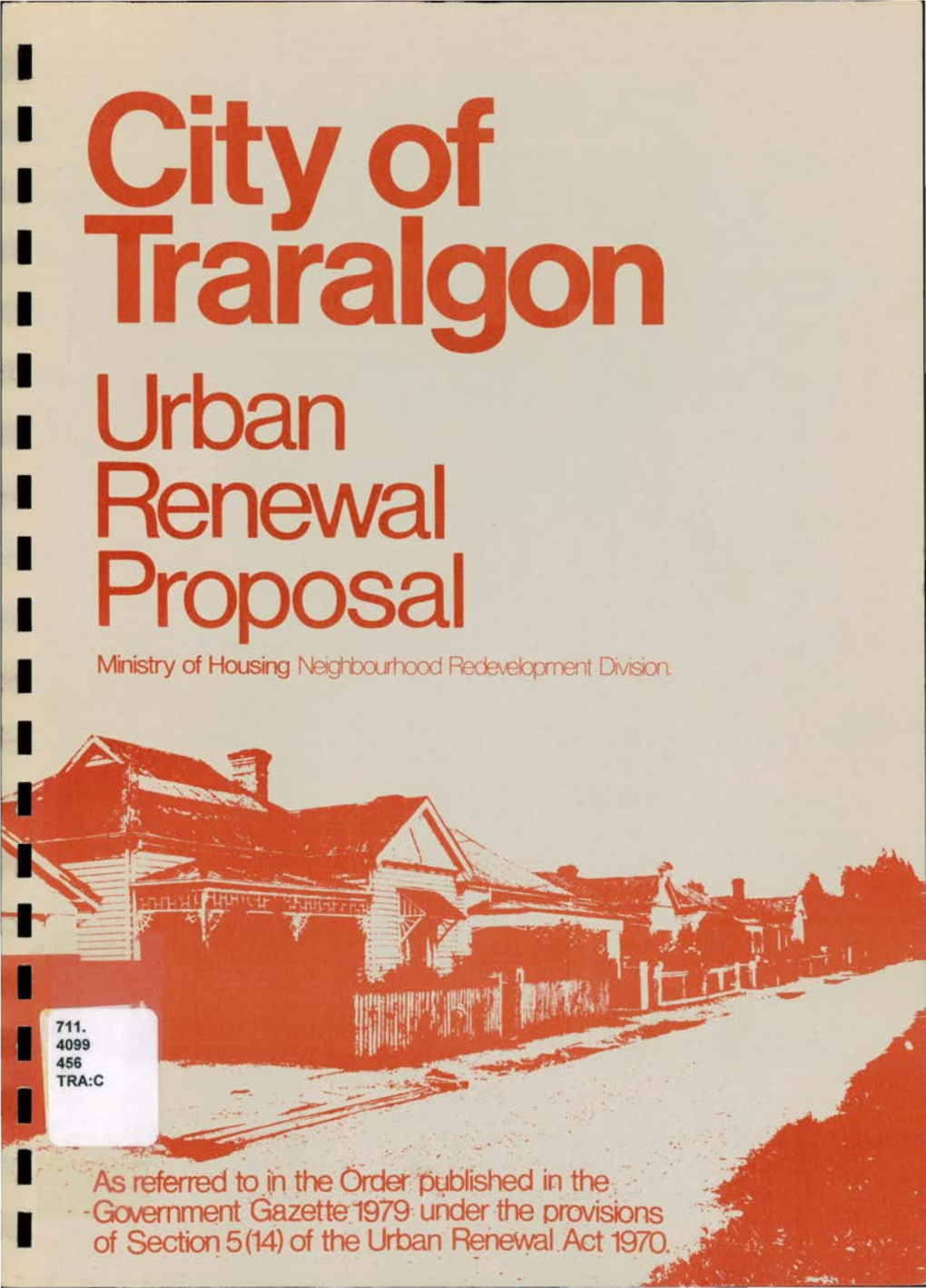 Urban Renewal Proposal, 1979